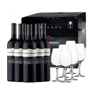 6 Ampolles Ramon Bilbao Reserva + Regal 6 Copes