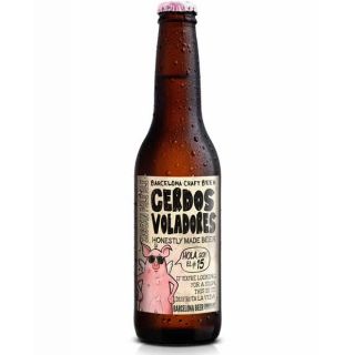 Cervesa artesanal Cerdos Voladores IPA 33cl
