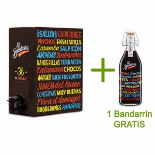 Bag in Box Vermut El Bandarra 3 lts + 1 ampolla regal