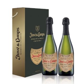 Estuche cartón 1 bot Juvé y Camps Reserva de la Familia