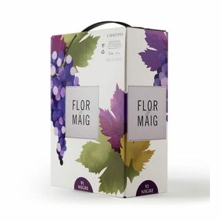 Bag in Box Flor de Maig Negre 3lts