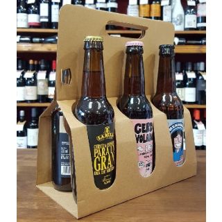 Estoig de transport expositor 6 amp cervesa Serie Kraft