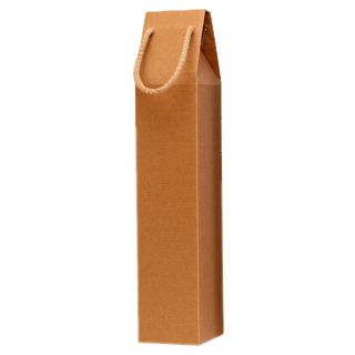 Estoig regal 1 amp vi o cava - Serie lowcost kraft cordó