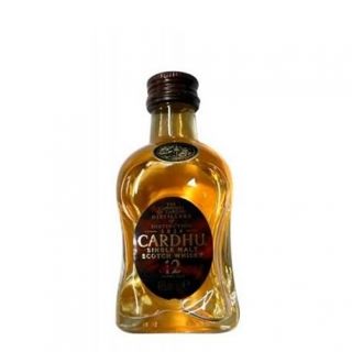 Miniatura Whisky Cardhu Single Malt 12 años